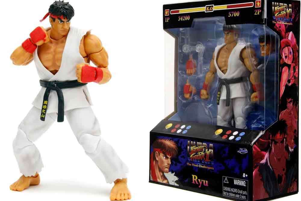 Figurine Street Fighter 2 Ryu - de luxe action figure scale 1:12 - Jada Toys