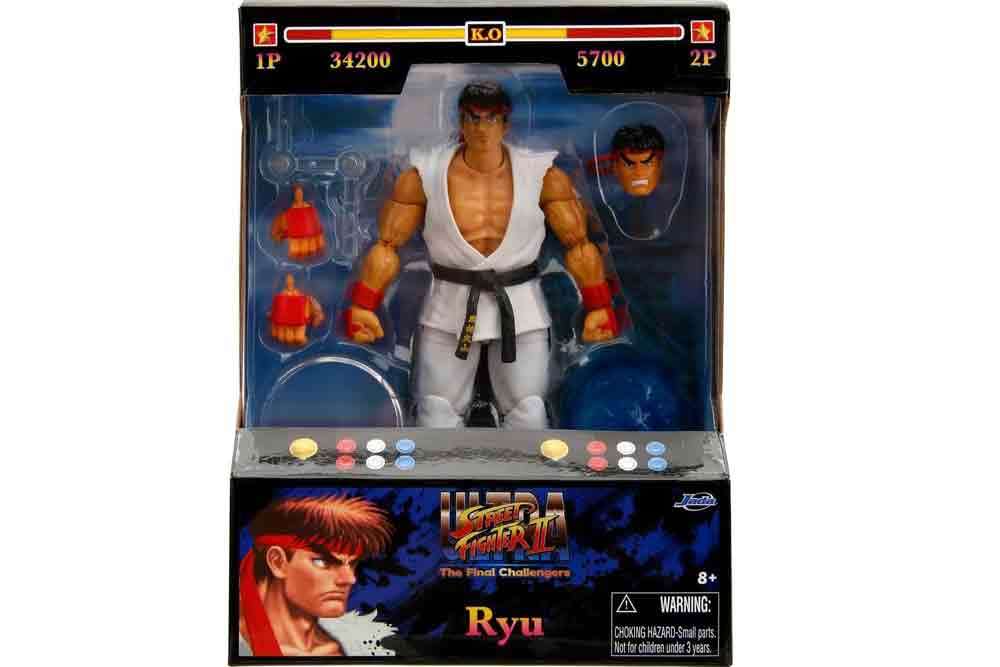 Figurine Street Fighter 2 Ryu - de luxe action figure scale 1:12 - Jada Toys