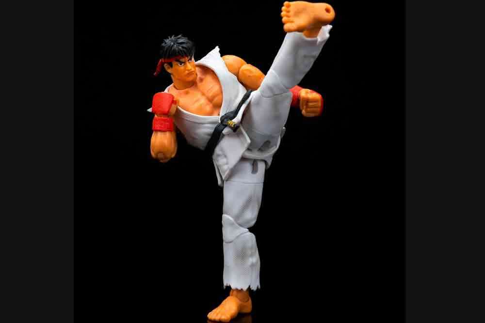 Figurine Street Fighter 2 Ryu - de luxe action figure scale 1:12 - Jada Toys