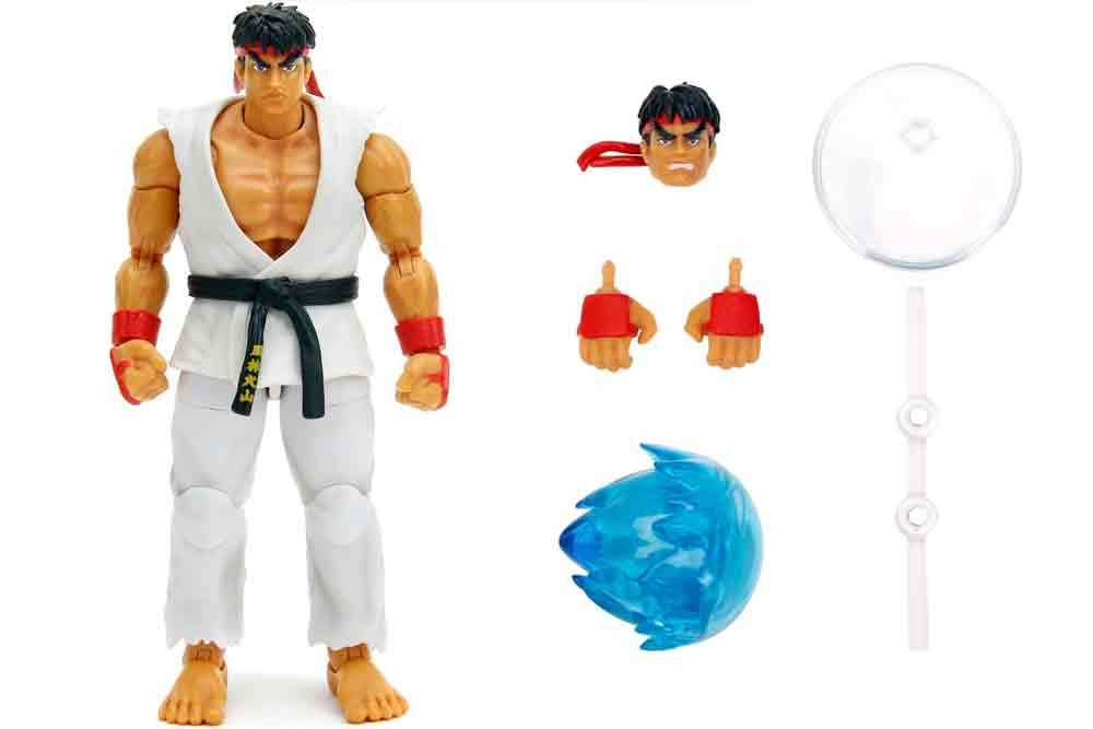 Figurine Street Fighter 2 Ryu - de luxe action figure scale 1:12 - Jada Toys