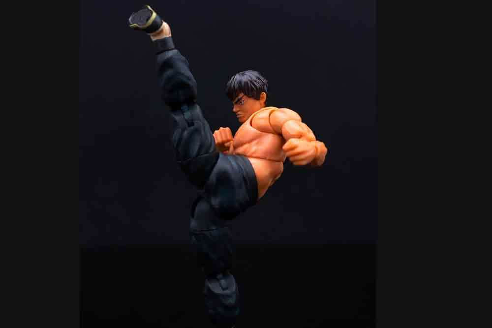Figurine Street Fighter 2 Fei-Long - de luxe action figure scale 1:12 - Jada Toys