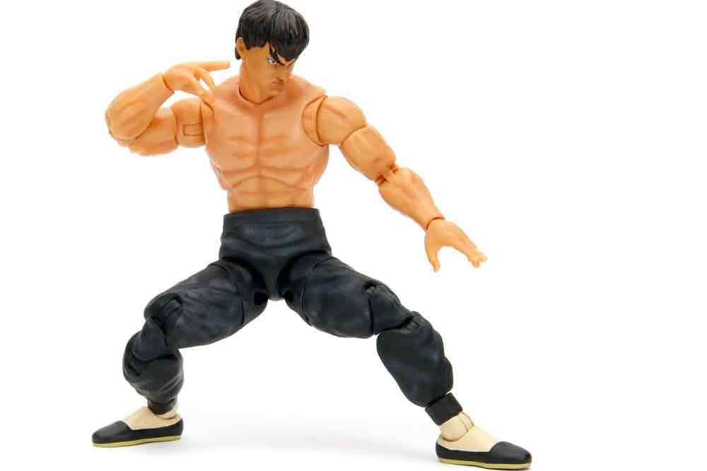 Figurine Street Fighter 2 Fei-Long - de luxe action figure scale 1:12 - Jada Toys