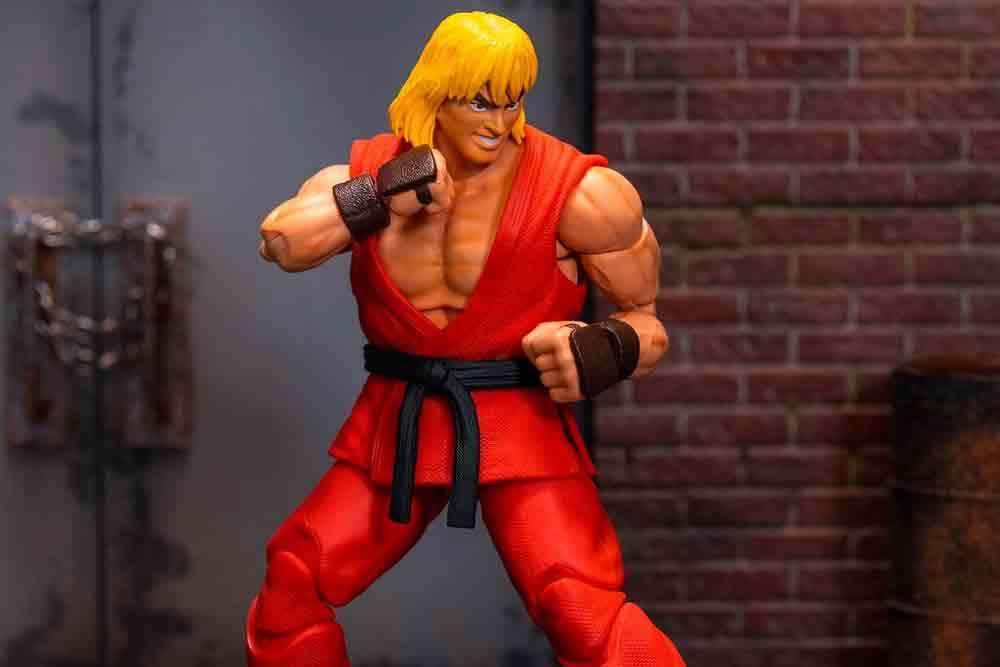 Figurine Street Fighter 2 Ken - de luxe action figure scale 1:12 - Jada Toys