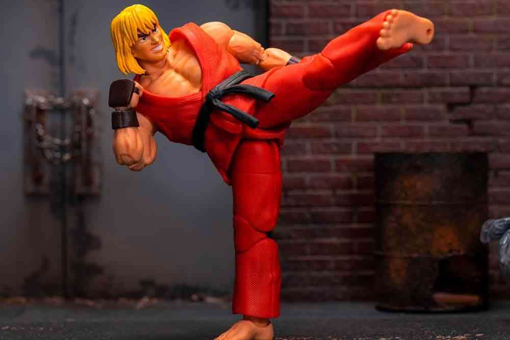 Figurine Street Fighter 2 Ken - de luxe action figure scale 1:12 - Jada Toys