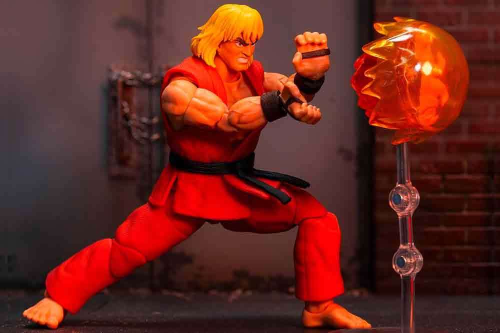 Figurine Street Fighter 2 Ken - de luxe action figure scale 1:12 - Jada Toys
