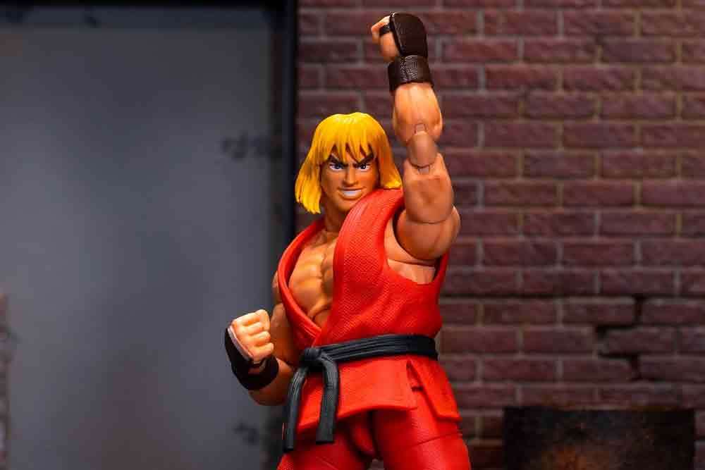 Figurine Street Fighter 2 Ken - de luxe action figure scale 1:12 - Jada Toys