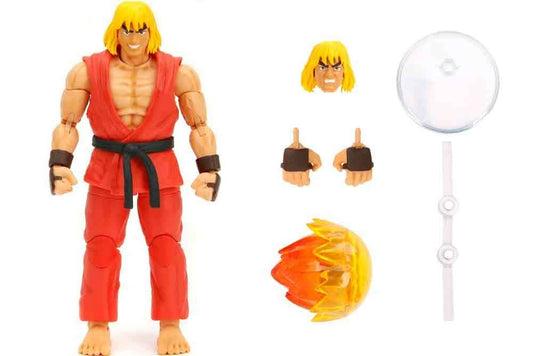 Figurine Street Fighter 2 Ken - de luxe action figure scale 1:12 - Jada Toys