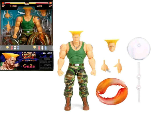 Figurine Street Fighter 2 Guile - de luxe action figure scale 1:12 - Jada Toys