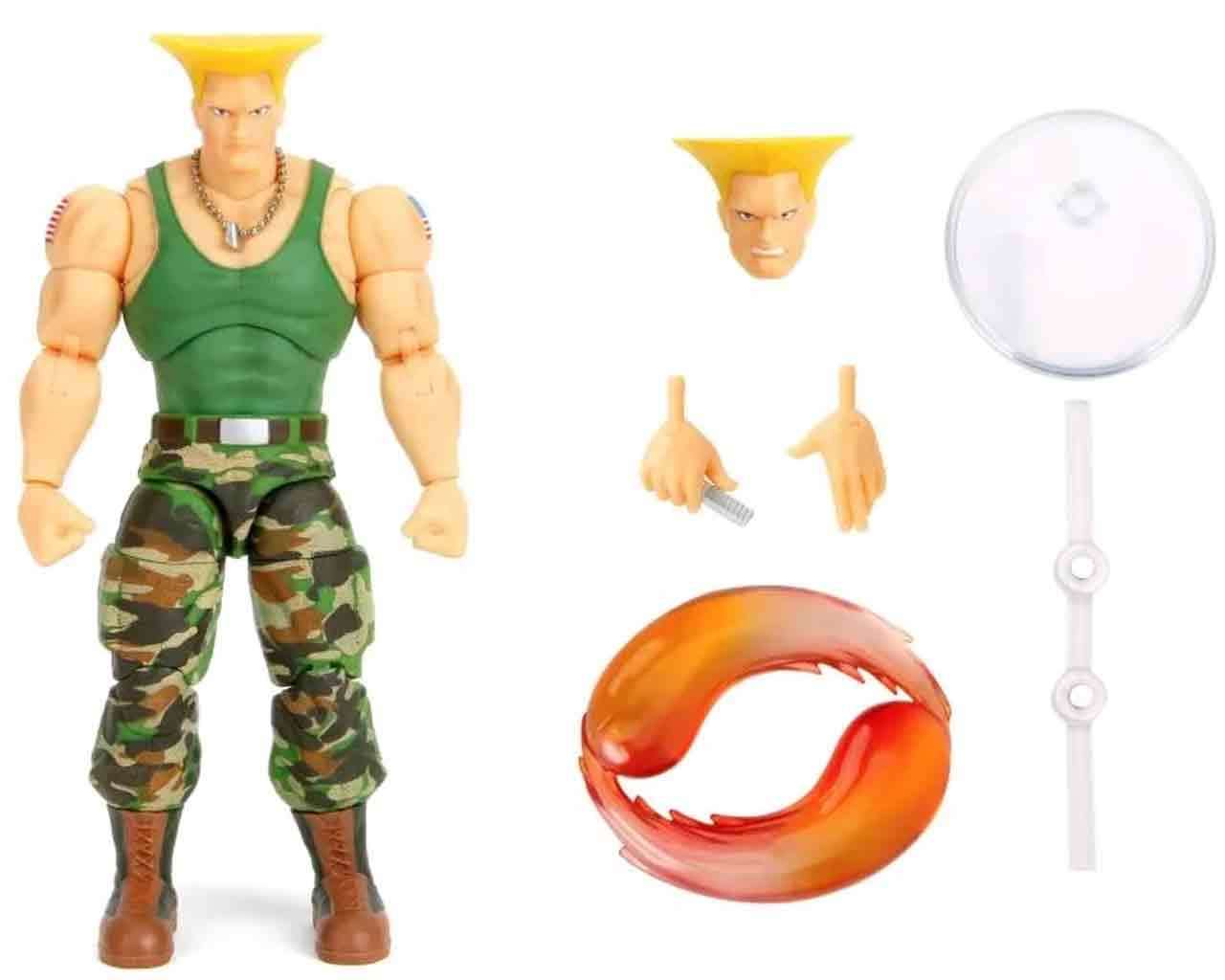 Figurine Street Fighter 2 Guile - de luxe action figure scale 1:12 - Jada Toys