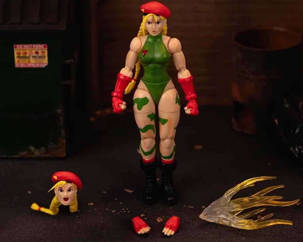 Figurine Street Fighter 2 Cammy - de luxe action figure scale 1:12 - Jada Toys