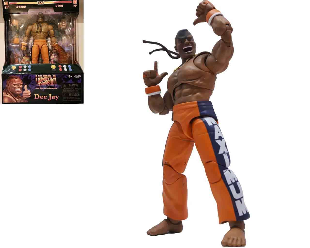 Figurine Street Fighter 2 Dee Jay - de luxe action figure scale 1:12 - Jada Toys