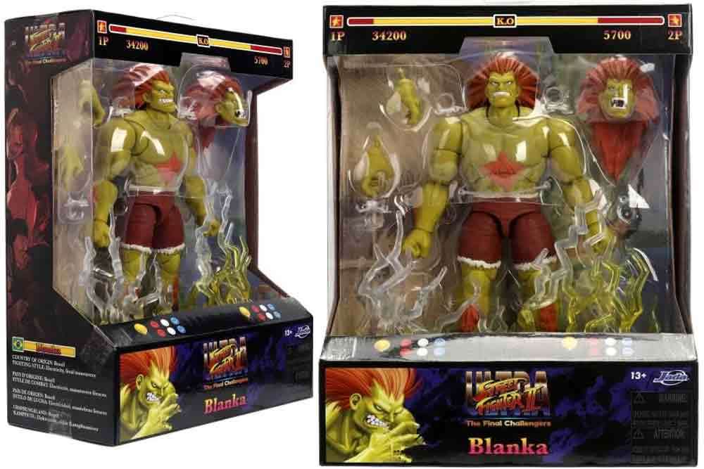 Figurine Street Fighter 2 Blanka - de luxe action figure scale 1:12 - Jada Toys