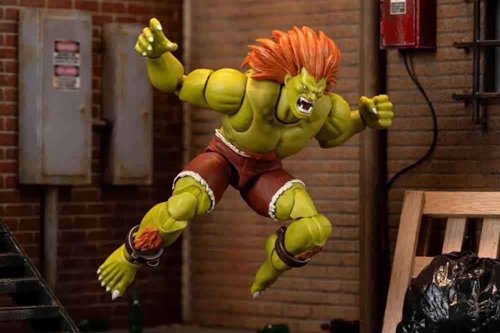 Figurine Street Fighter 2 Blanka - de luxe action figure scale 1:12 - Jada Toys