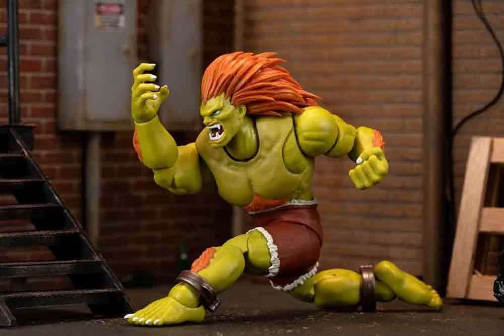 Figurine Street Fighter 2 Blanka - de luxe action figure scale 1:12 - Jada Toys