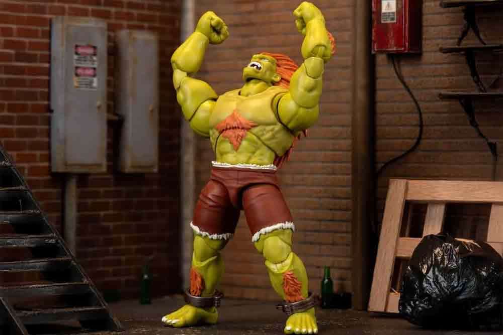 Figurine Street Fighter 2 Blanka - de luxe action figure scale 1:12 - Jada Toys