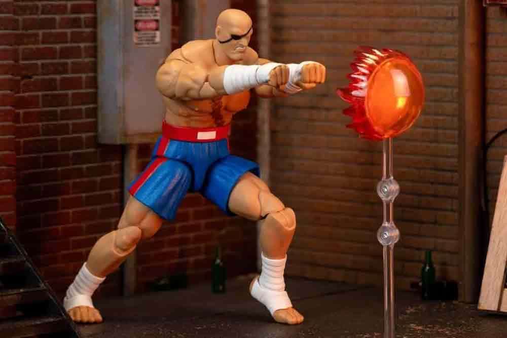 Figurine Street Fighter 2 Sagat - de luxe action figure scale 1:12 - Jada Toys