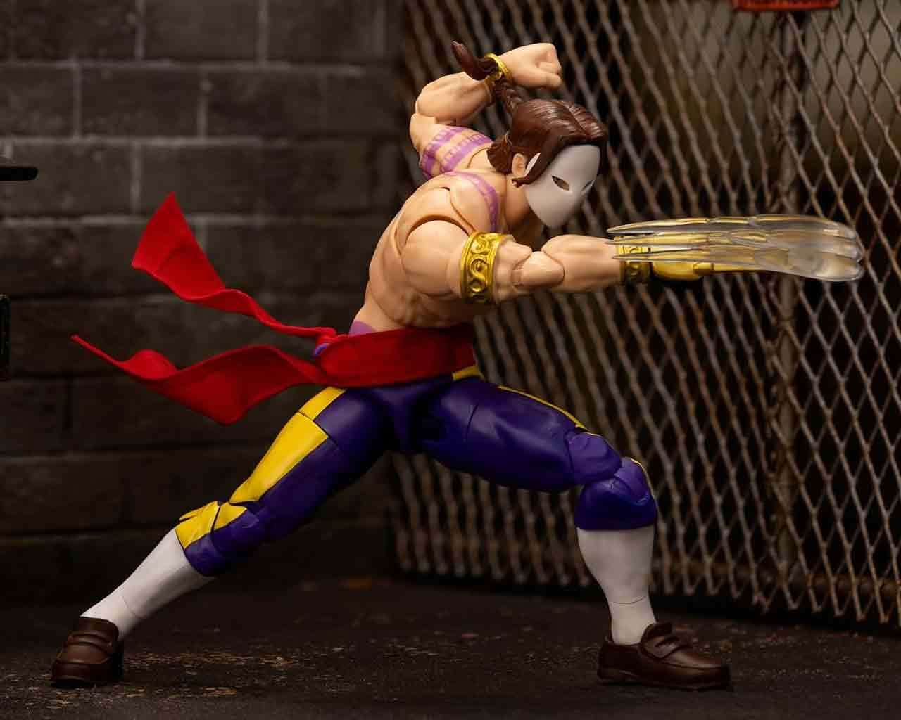 Figurine Street Fighter 2 Vega - de luxe action figure scale 1:12 - Jada Toys