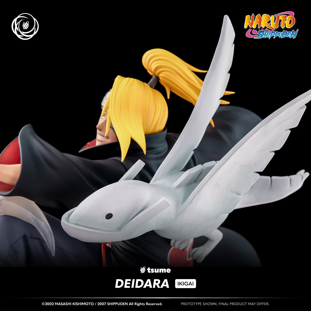 Statue Tsume Deidara Ikigai détails oiseau d'argile C-2 accessoires 1/6 premium