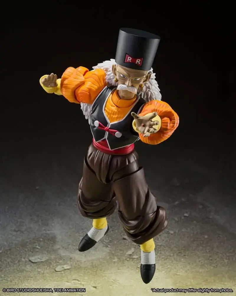 Figurine Android 20 Dr. Gero S.H.Figuarts Bandai - mains interchangeables absorbeur d'énergie Dragon Ball Z