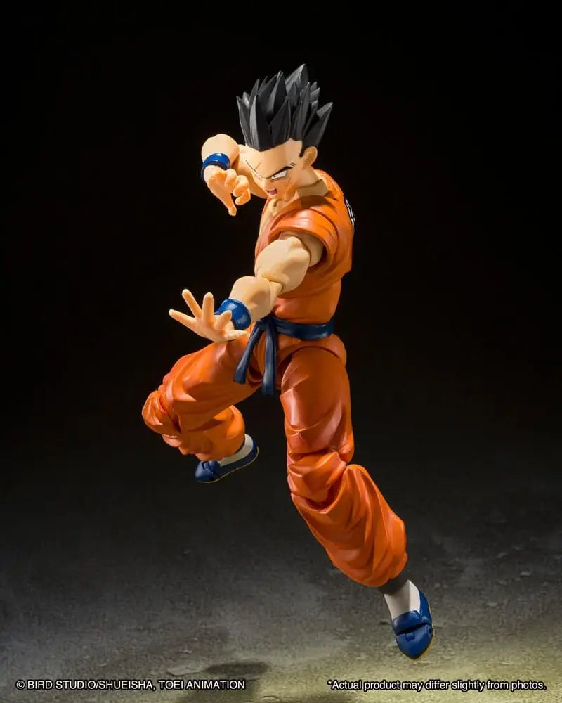 Figurine Yamcha Earth's Foremost Fighter S.H.Figuarts Bandai - vue complète articulations 150mm Bandai Spirits Dragon Ball Z