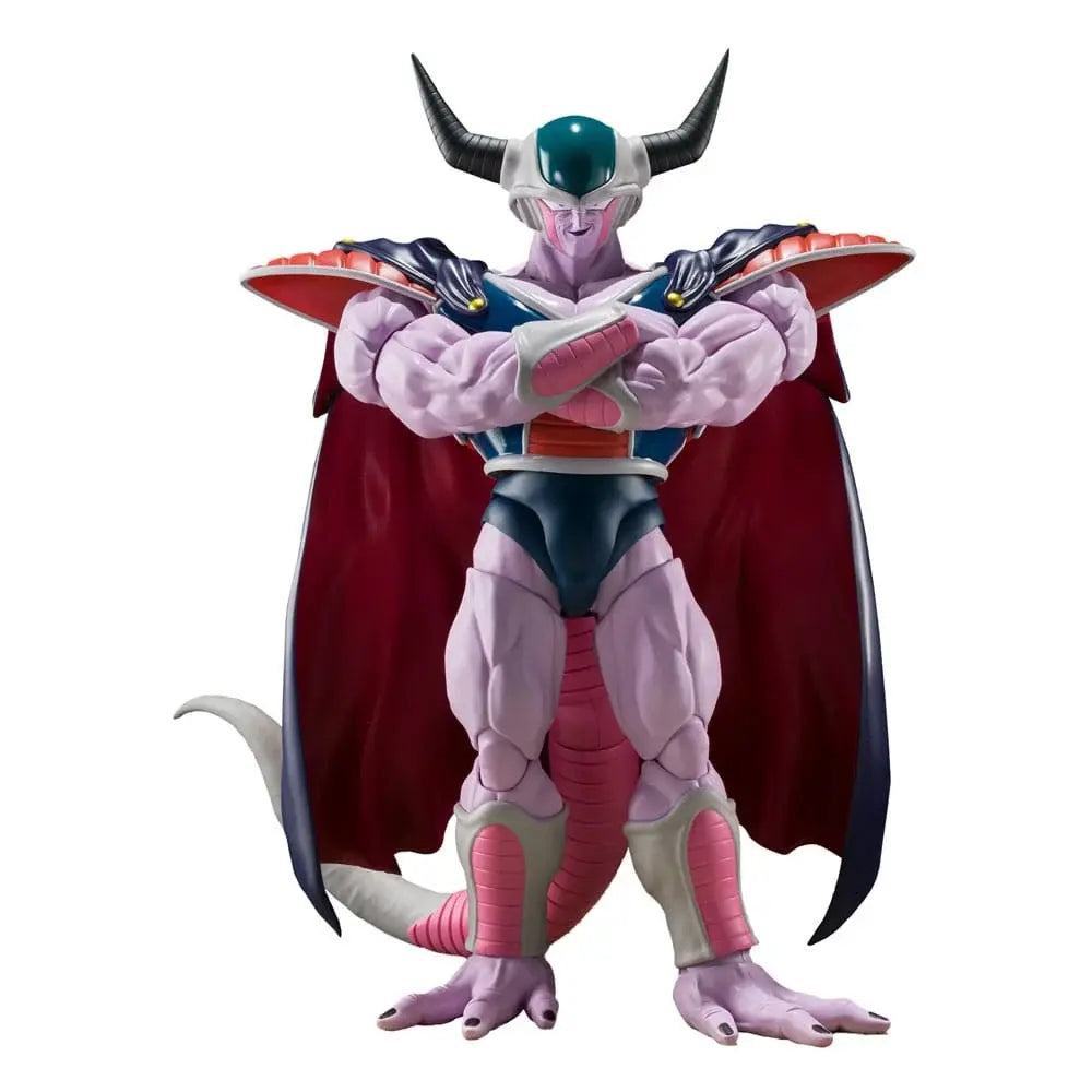 Figurine King Cold S.H.Figuarts Bandai - vue principale armure violette cape Dragon Ball Z