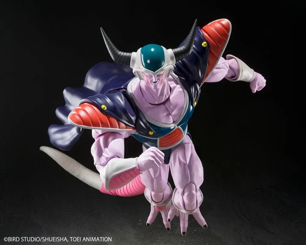 Figurine King Cold S.H.Figuarts Bandai - pose imposante stature massive père de Freezer Dragon Ball Z