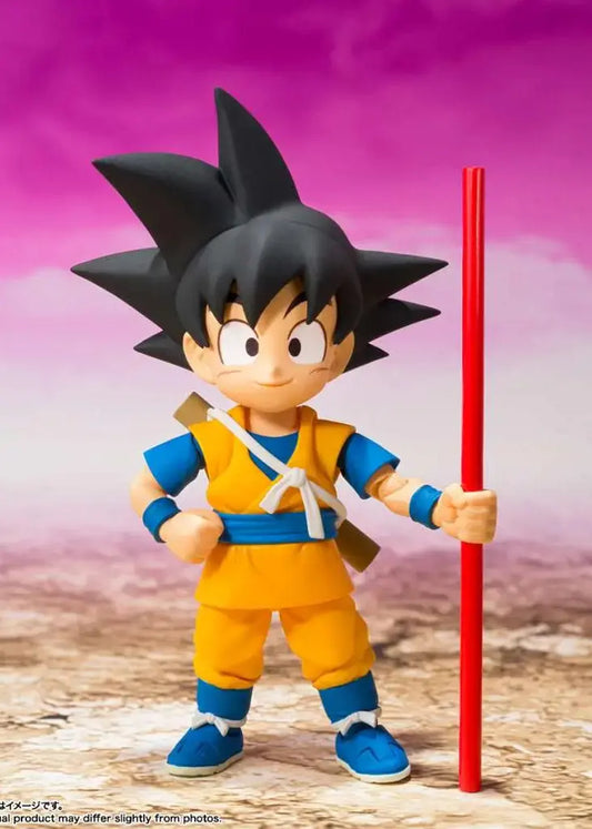Figurine Mini Son Goku Daima S.H.Figuarts Bandai - version enfant tenue orange Bandai Dragon Ball