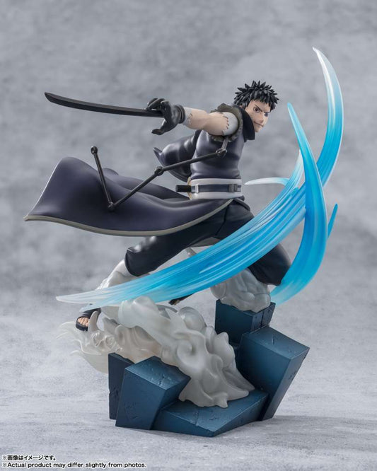 Obito vs Kakashi figurine scène emblématique Bandai Spirits