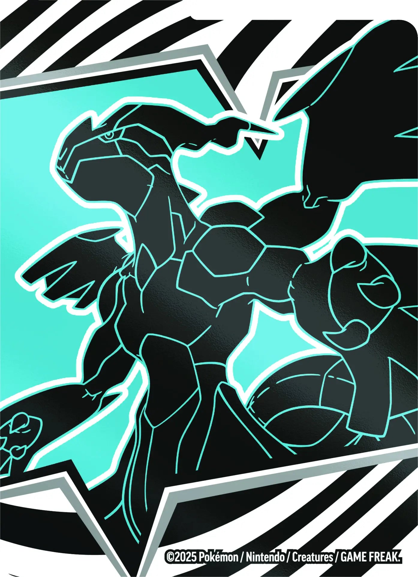 Séparateurs de cartes collector du coffret ETB Foudre Noire