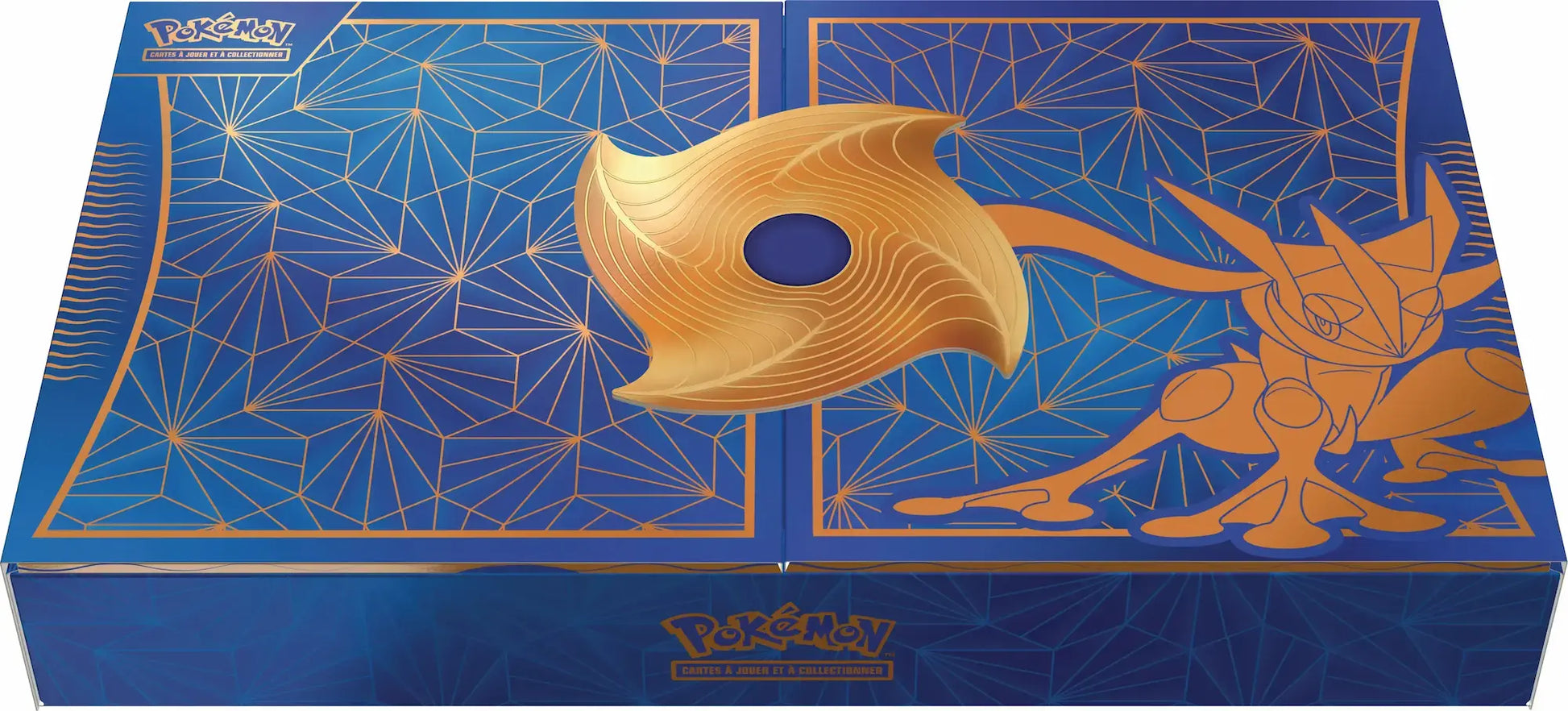 Face avant de la boîte de rangement intérieure du coffret Amphinobi-ex