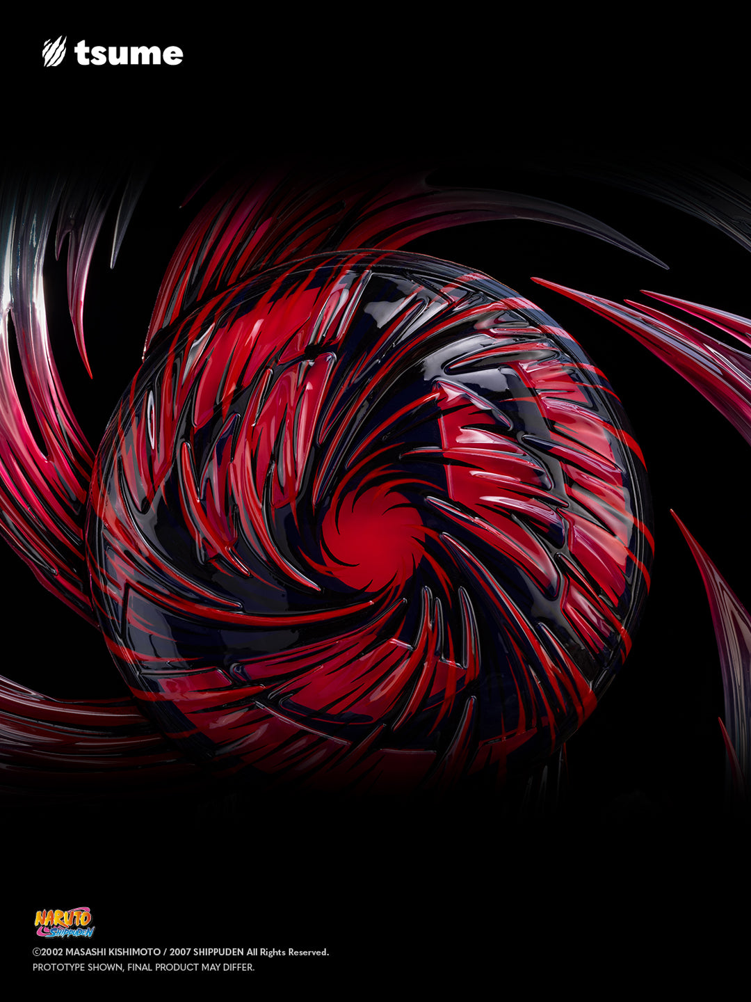 Statue collector Tsume Obito Uchiha Ultra HQS détails Kamui kaleidoscope hypnotique du sharingan 1/6