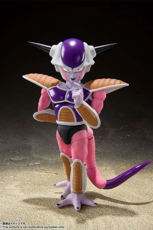 Figurine Freezer First Form Pod Set S.H.Figuarts Bandai - vue de face Dragon Ball Z