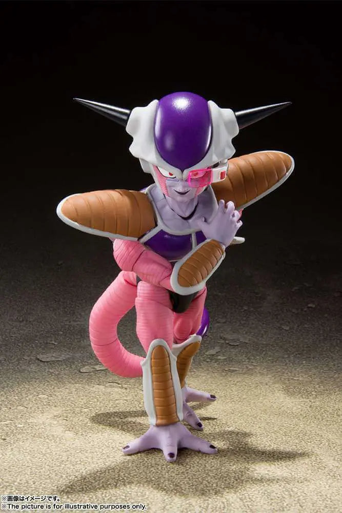 S.H.Figuarts Bandai - Freezer debout armure blanche violette queue Dragon Ball Z