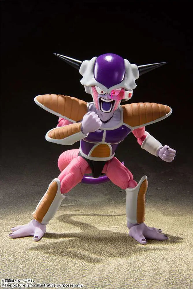 Figurine Freezer First Form Pod Set S.H.Figuarts Bandai - vue ensemble Dragon Ball Z