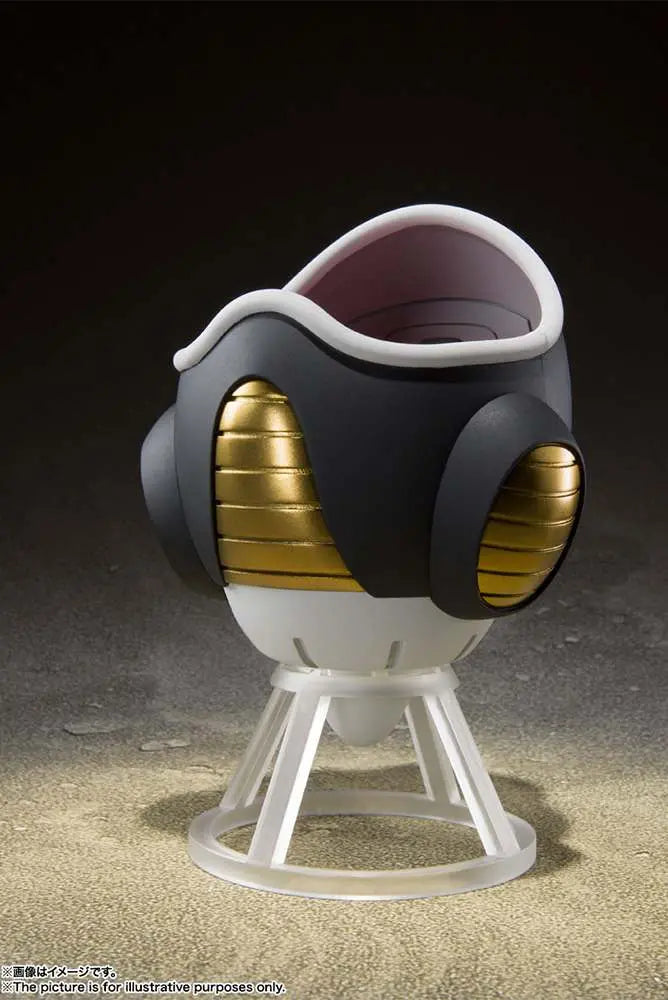 Figurine Freezer First Form Pod Set S.H.Figuarts Bandai - détails capsule spatiale Dragon Ball Z