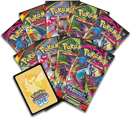 Coffret ETB Pokémon Méga-Evolution Dracaufeu - ME02 Flammes Fantasmagoriques français