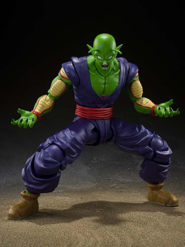 Piccolo SHF Dragon Ball Super Hero - Figurine articulée premium avec cape