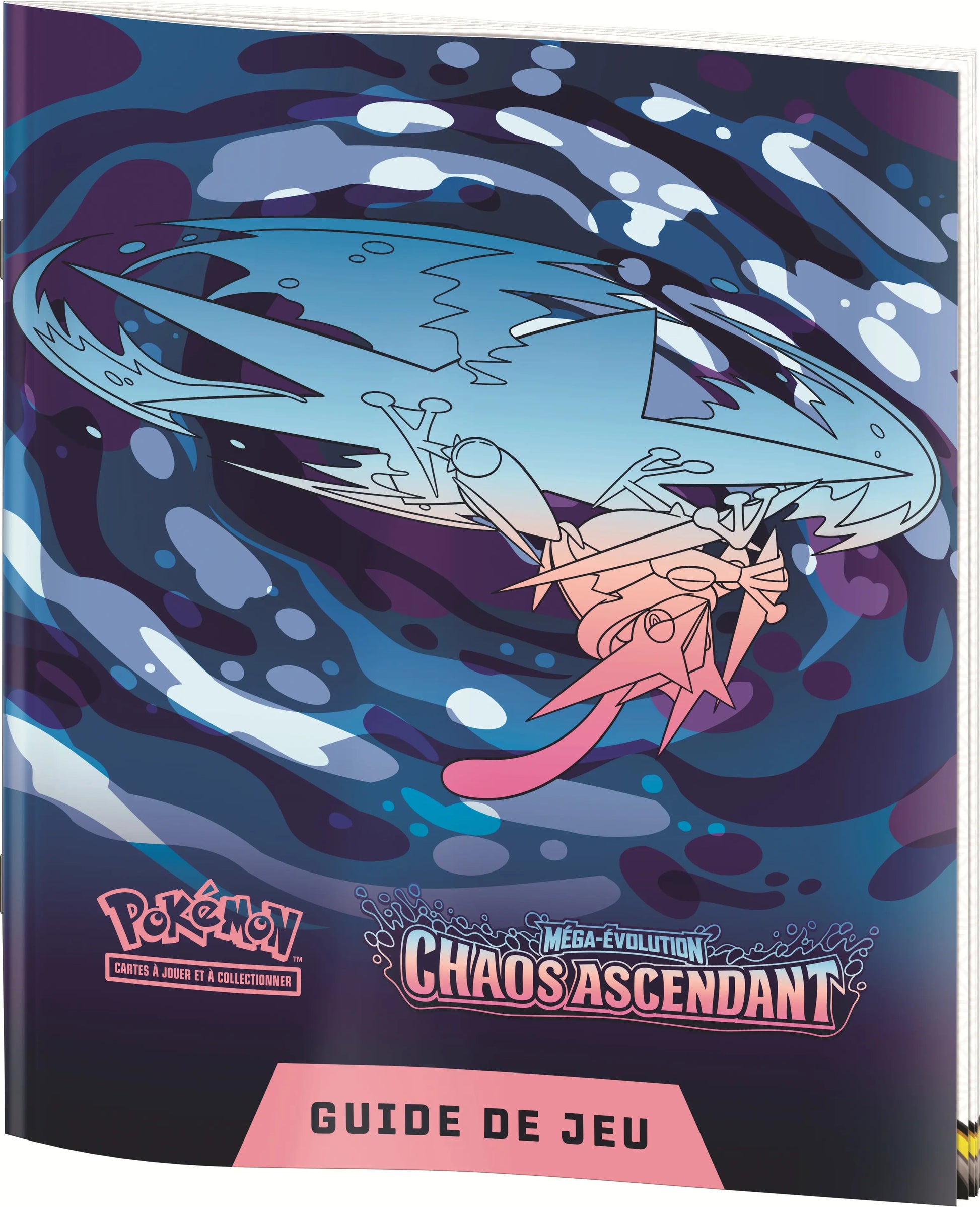 Guide du joueur (FR) Coffret Dresseur d'Élite Pokémon ME04 Chaos Ascendant – guide de jeu de l'extension – version française
