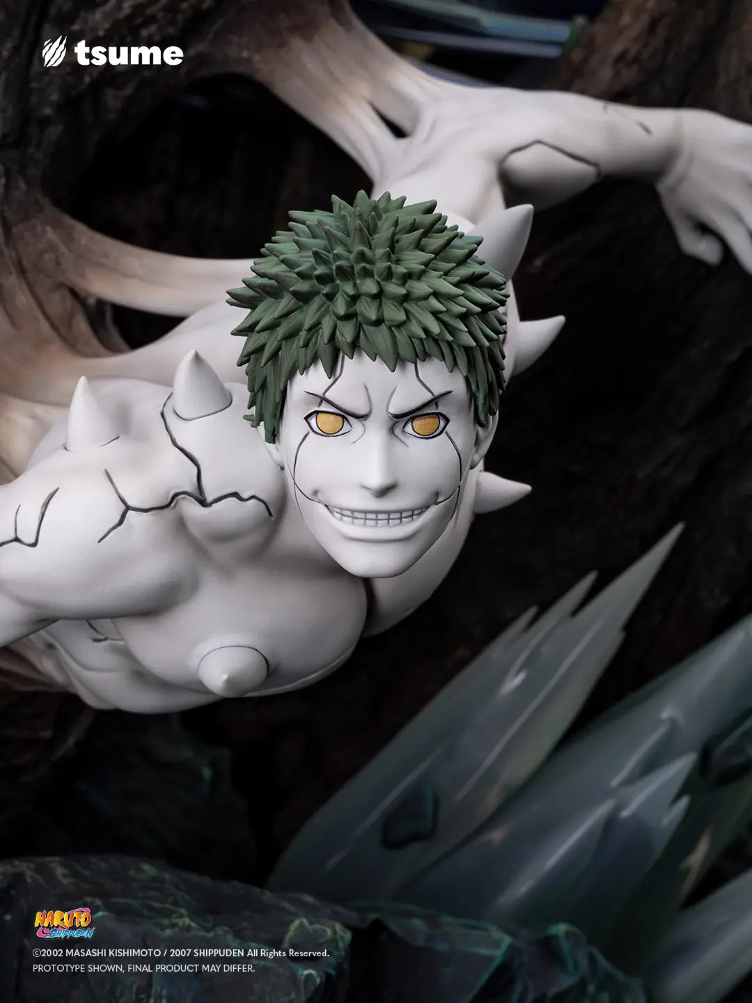 Statue Tsume Obito Uchiha Ultra HQS détails Zetsu sculpture premium 1/6