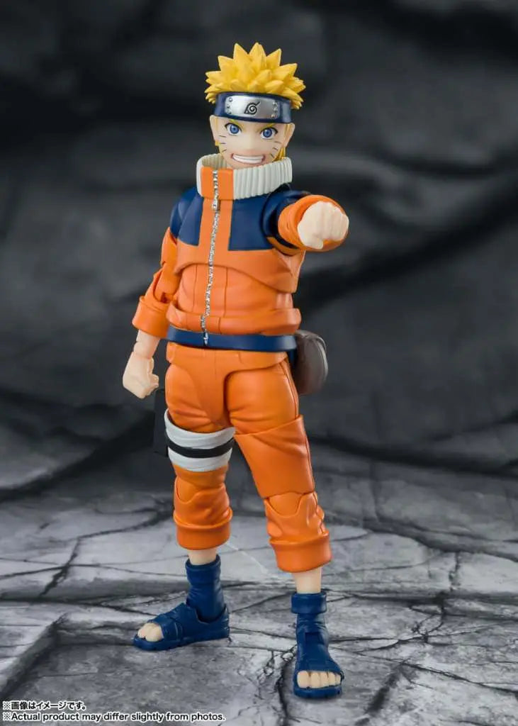 Figurine Naruto S.H.Figuarts Bandai Spirits - Vue principale avec pose dynamique