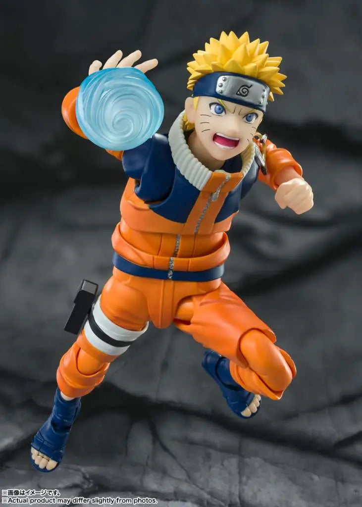 Figurine Naruto S.H.Figuarts - Pose action avec technique Rasengan