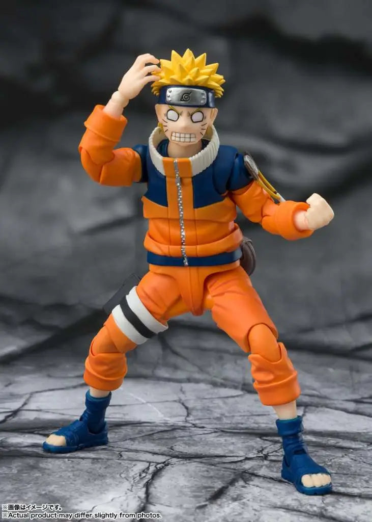 Figurine Naruto S.H.Figuarts - Le ninja le plus imprévisible prêt pour l'action
