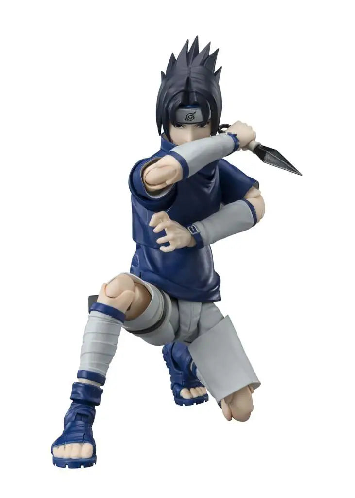 Sasuke Uchiha Bandai Spirits - vue avec kunai