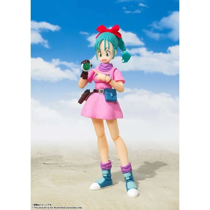 Figurine Bulma Dragon Ball S.H.Figuarts - Accessoire Dragon Radar
