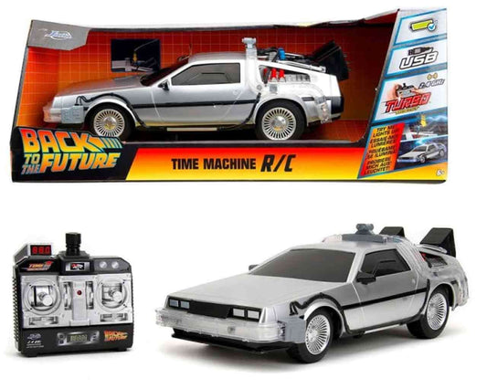 DeLorean DMC Time Machine télécommandée échelle 1:16 - Retour vers le Futur Part 1