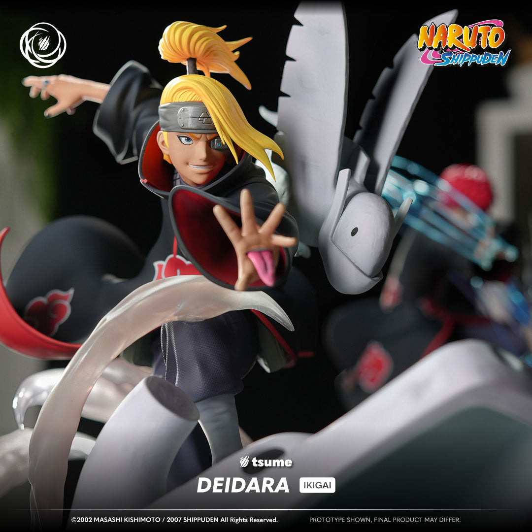 Statue collector Tsume Deidara Ikigai vue rapprochée édition limitée 1/6