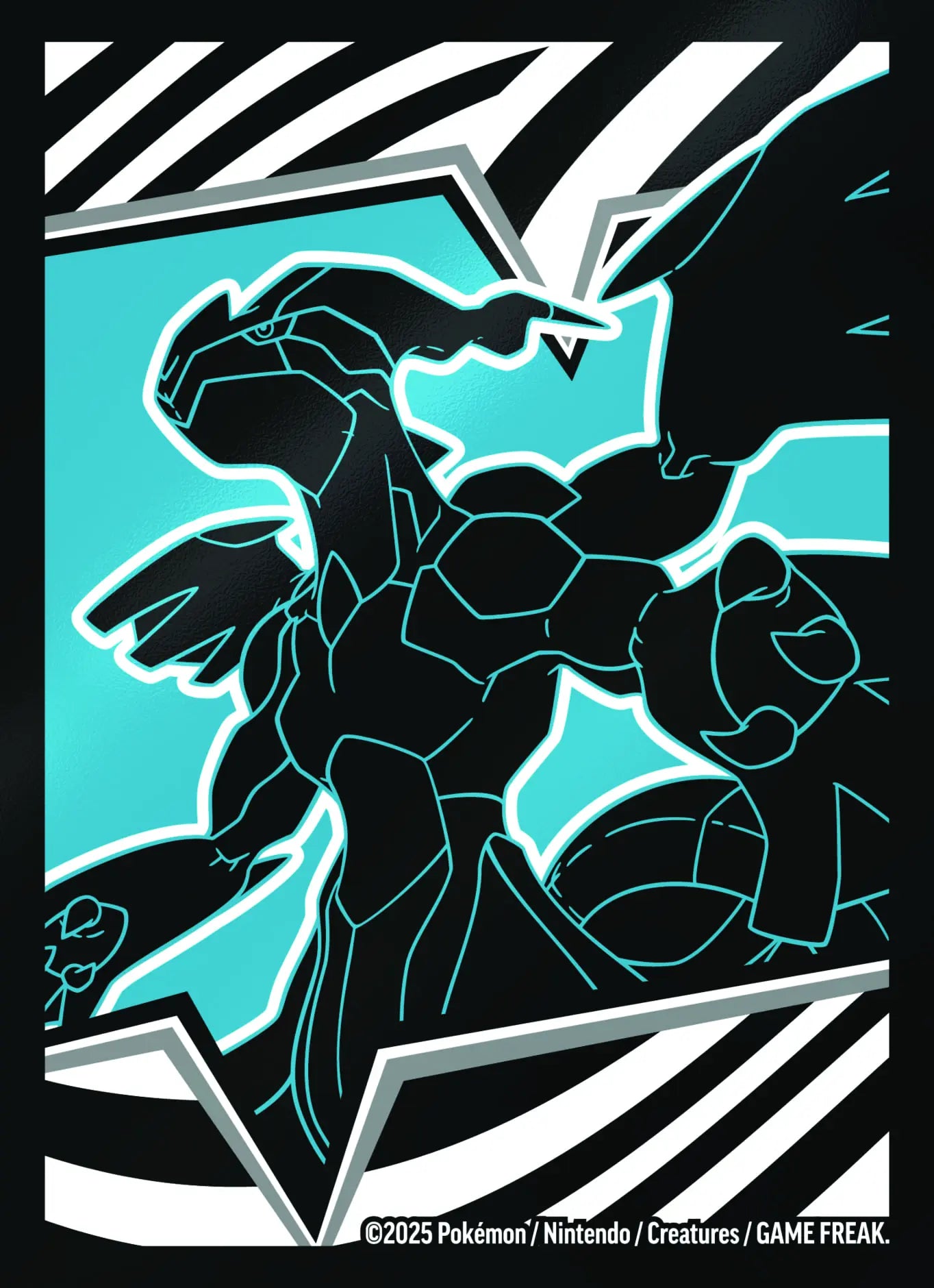 Protège-cartes Pokémon Foudre Noire inclus dans le coffret Dresseur d'Élite