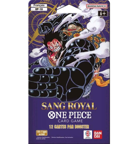 One Piece Card Game - Booster OP-10 Sang Royal (1 Booster aléatoire) - FR