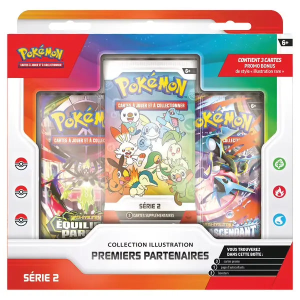 Coffret Collection Illustration Premiers Partenaires - Série 2 - FRANCAIS - TCG Pokemon