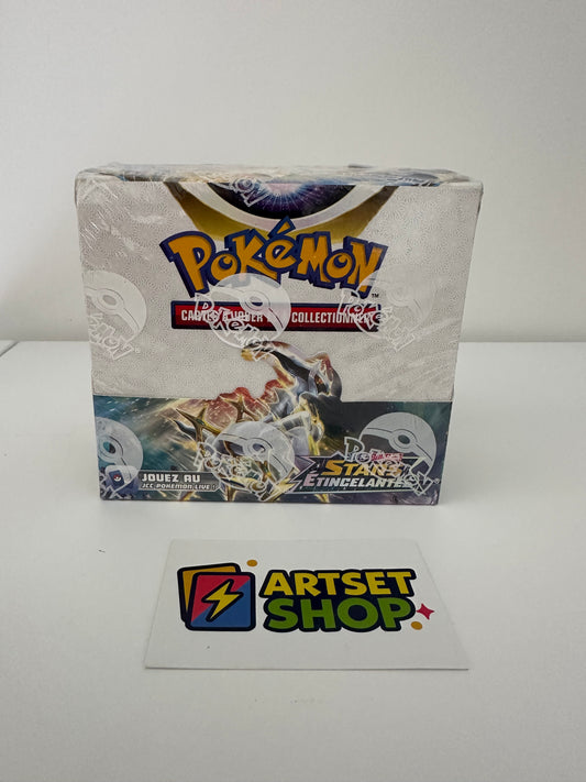 Display Pokémon Stars Étincelantes EB9 - Vue générale du packaging scellé français